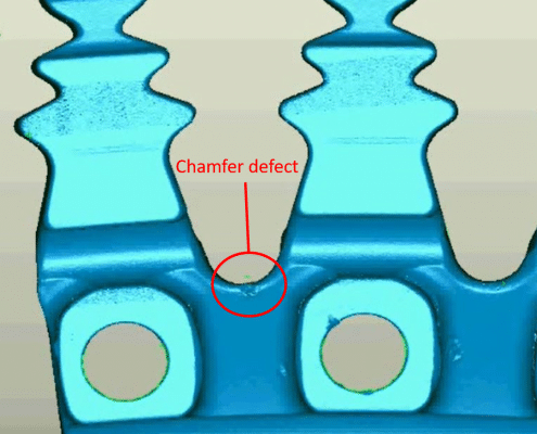 Defect detection on aerospace jet engine turbine disk edges