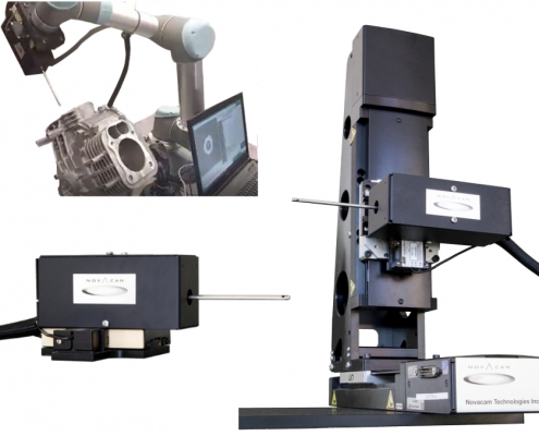 BOREINSPECT 3D metrology system in various setups