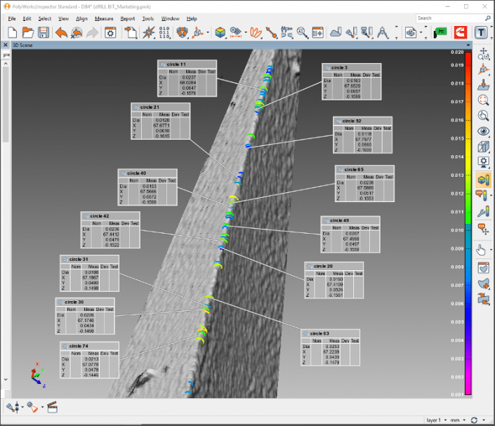 EdgeInspect 3D metrology of Edge Breaks & Edge Radiuses Novacam