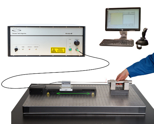 The profilometer comes with a Microcam-3D/4D interferometer, an inspection station and a PC.