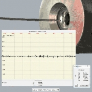 Profilometry roughness measurement in hard-to-reach spaces